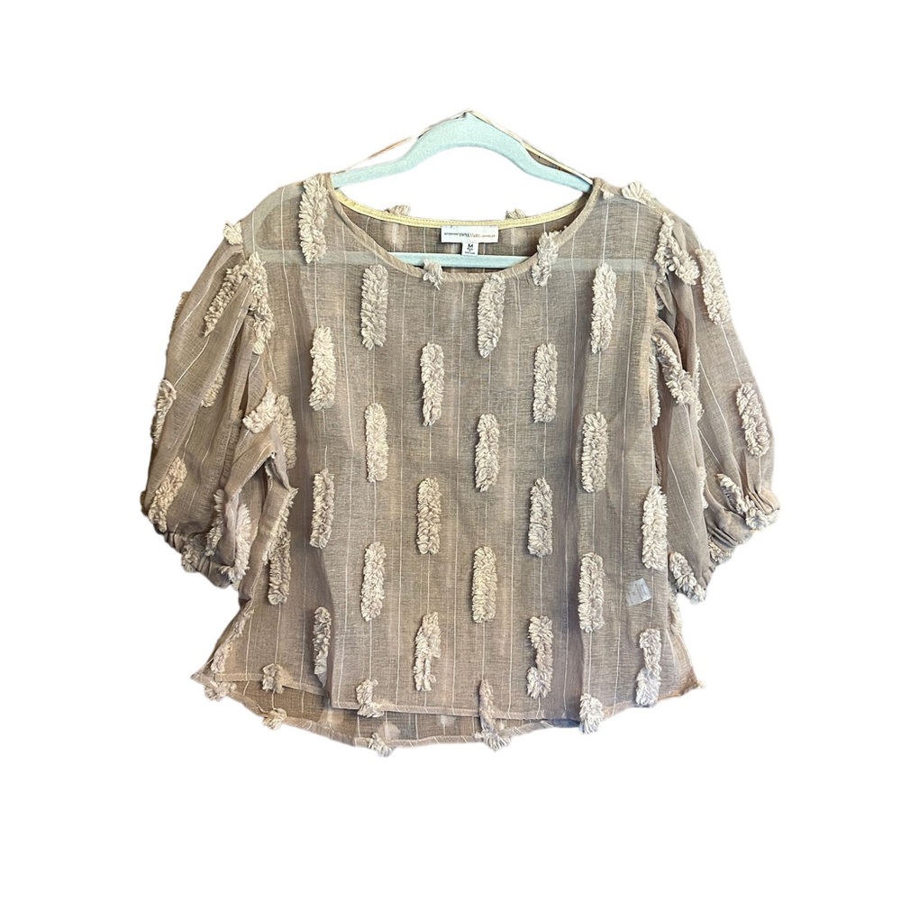 Yuni Los Angeles Sheer Top